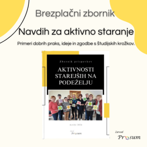 brezplačni zbornik Navdih za aktivno staranje